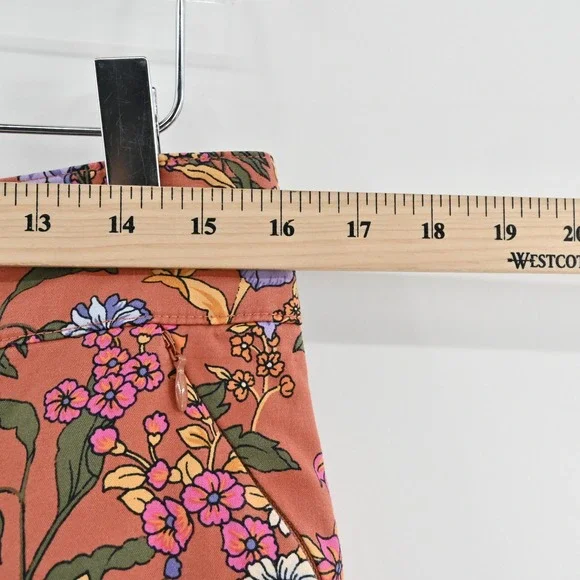 Anthropologie Floral Ankle Pants - Multicolor - Picture 3 of 13